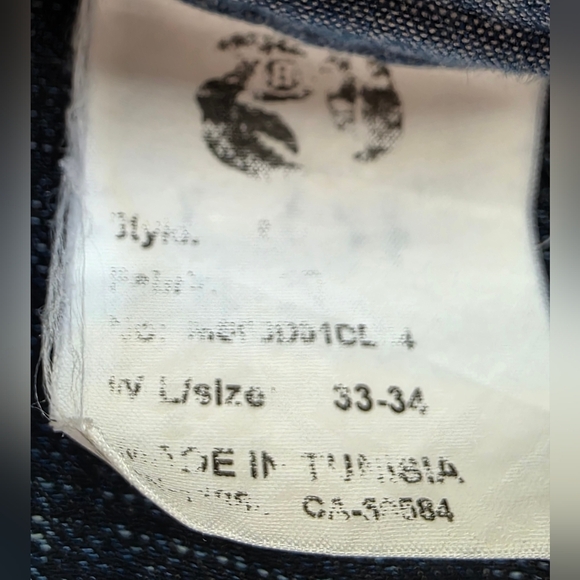 Women's Blue Blood 33/34 Straight Leg Jeans - Picture 11 of 12